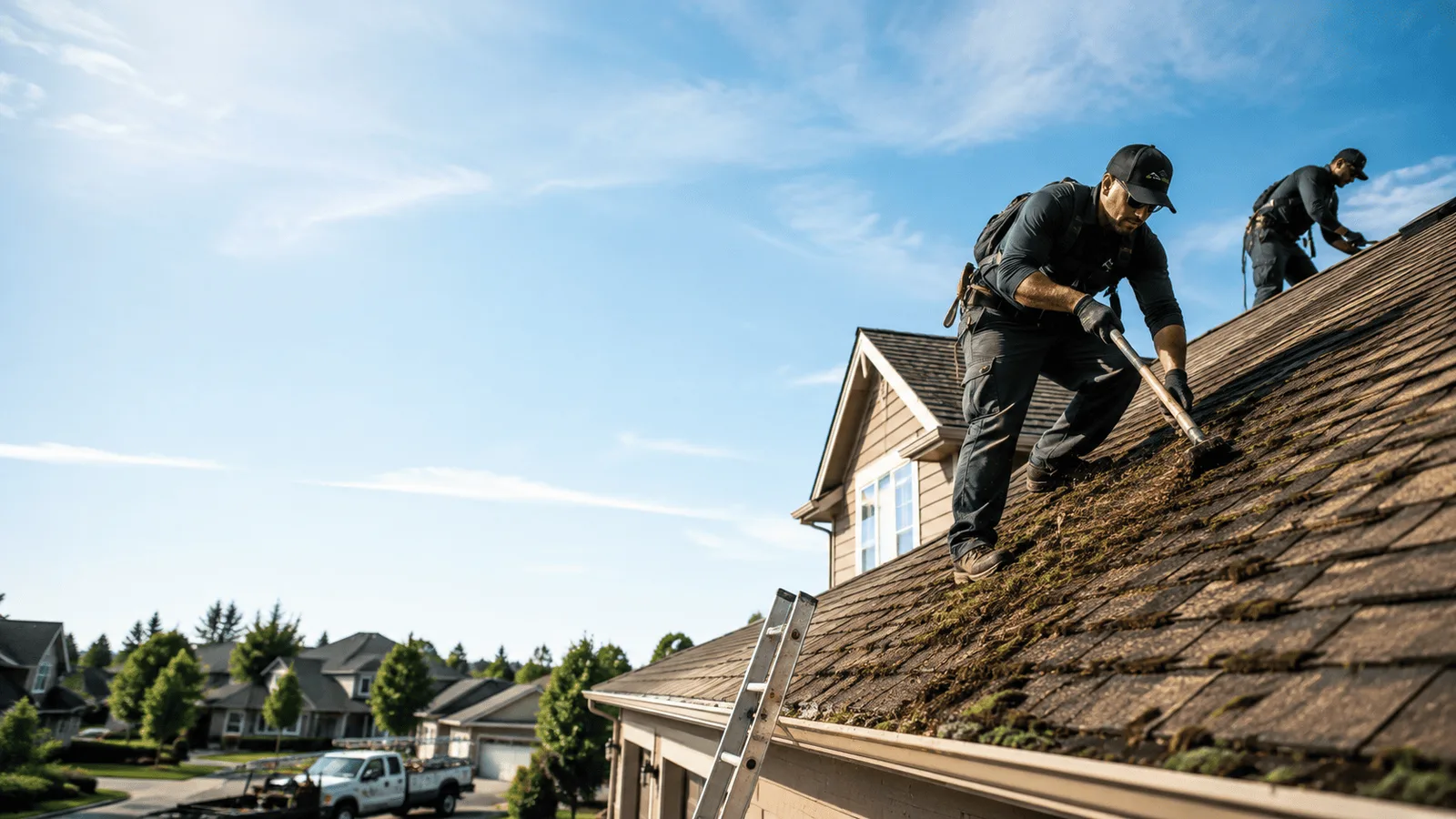 Roof Moss Removal in Idaho near me